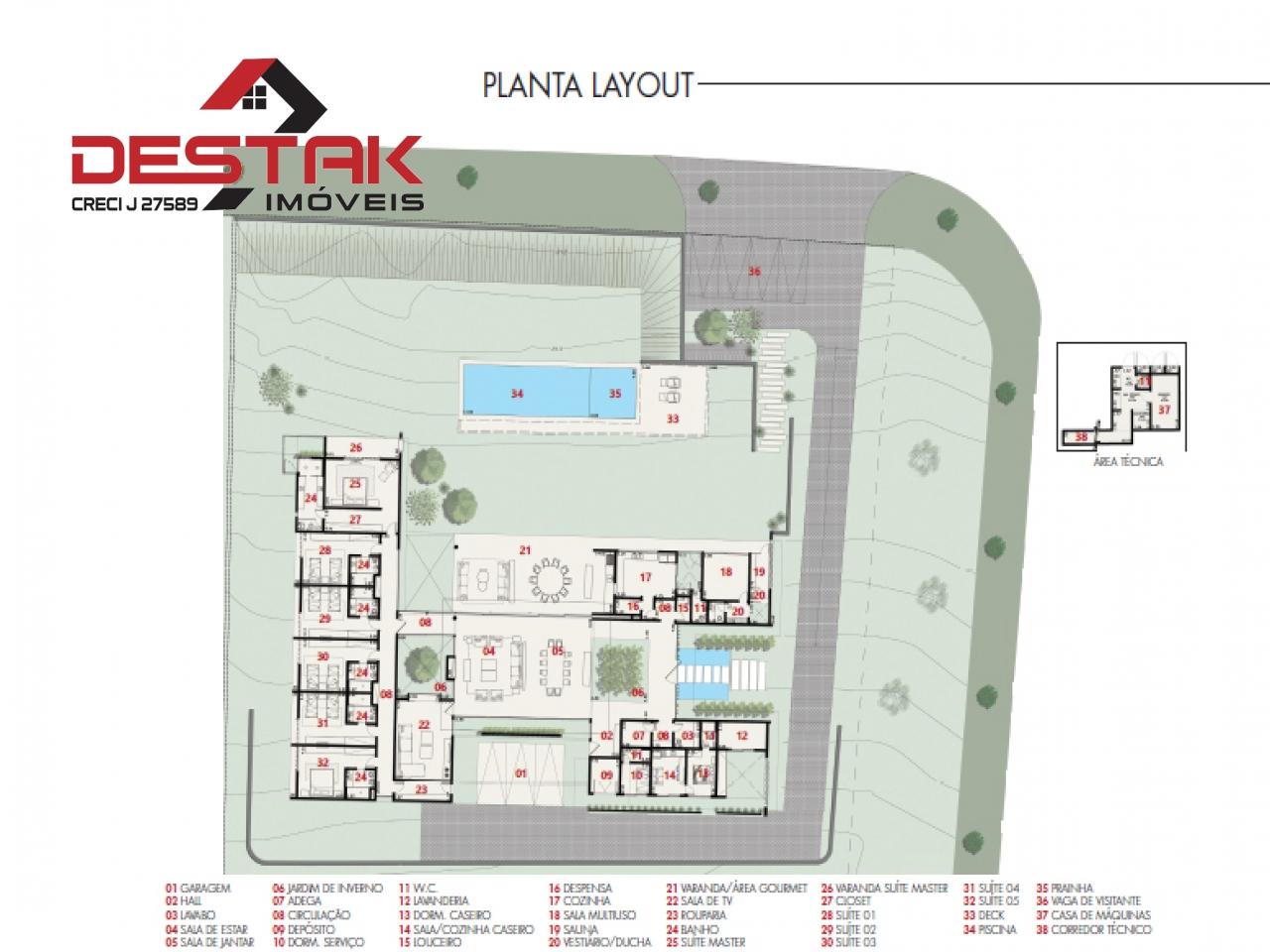 Casa de Condomínio, 6 quartos - Foto 24