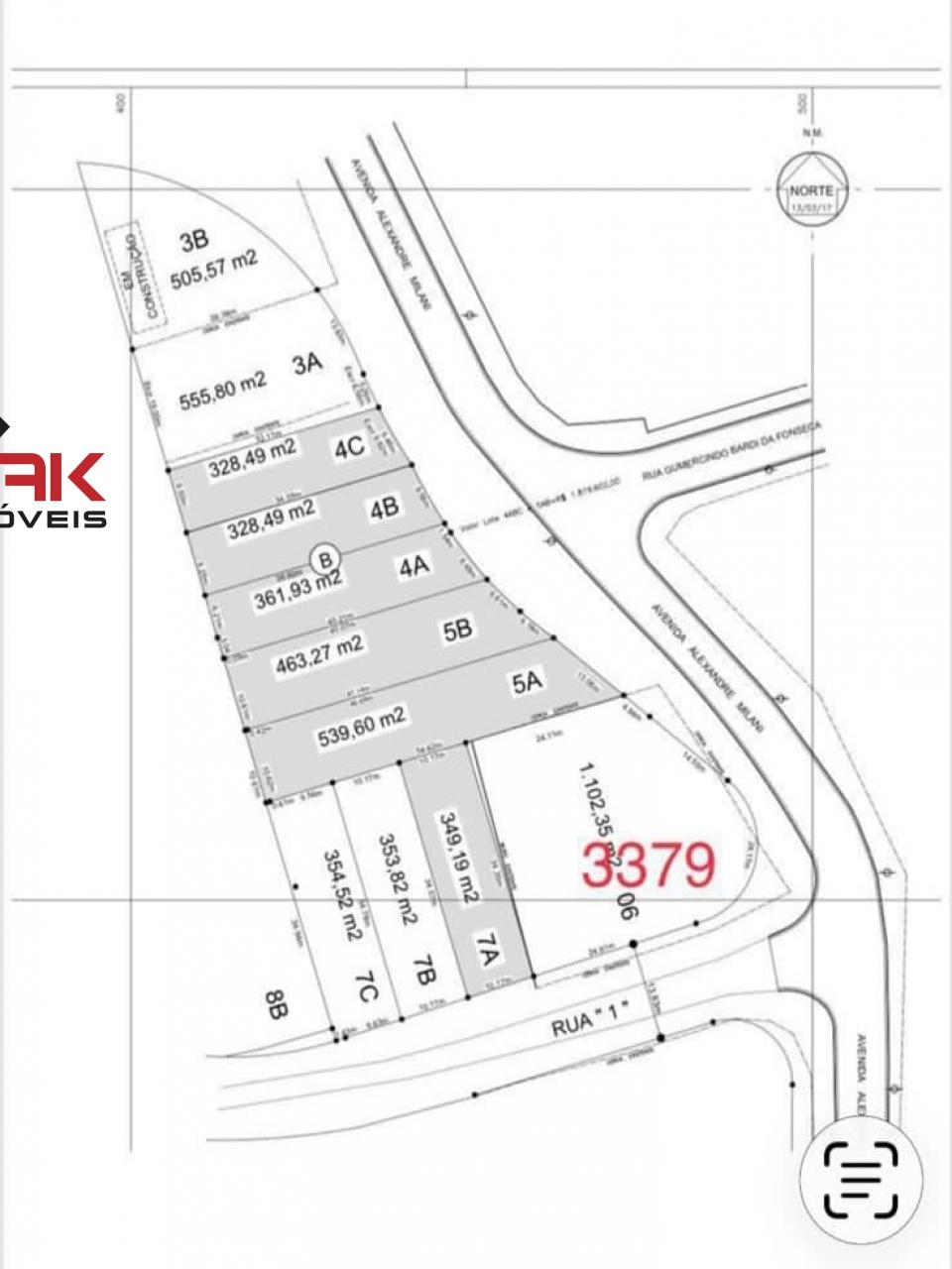 Terreno, 354 m² - Foto 3